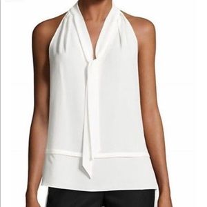 Laundry by Shelli Segal White Ivory Tank Blouse